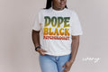 Dope Black Psychologist Shirt Melanated Psychology Gifts Black History Month T Shirt Tshirt Tee for Black Women Graphic Tee – Soft Feel · Must-Have Style