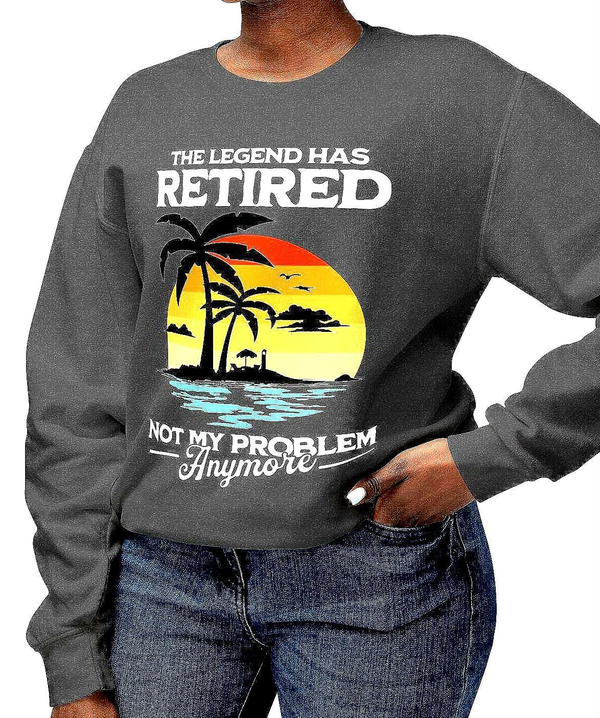 Retirement Sweatshirt Unisex Retirement Gift Retirement Party Shirt Retirement Gift Lightweight Vacation Sweatshirt Sweatshirt – Warm & Stylish · High-Quality Print