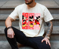 Disney Mickey Valentine Shirt Mickey T Shirt for Disneyworld Trips Disney Valentines Tee Valentines Day Gift Matching Couple Sweatshirts Sweatshirt – Warm & Stylish · Great Gift For Fans