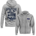 Ford Trucks Proud Mens Zip Hoodie Hoodie – Bold Style · Perfect For Daily Wear