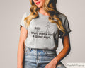 Well That39s not a Good Sign Shirt Having Bad Day Gift Novelty Joke Tee Funny Sarcastic Slogan Tee Dark Humor Crew Mens Humorous Apparel Graphic Tee – Cozy Vibes · Great Gift For Fans