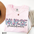 Nurse Practitioner T Shirt Floral Flowers Floral Women39s NP Tee Girly Emergency ICU Nursing Graduation Gift for NP Graphic Tee – Feel-Good Design · High-Quality Print