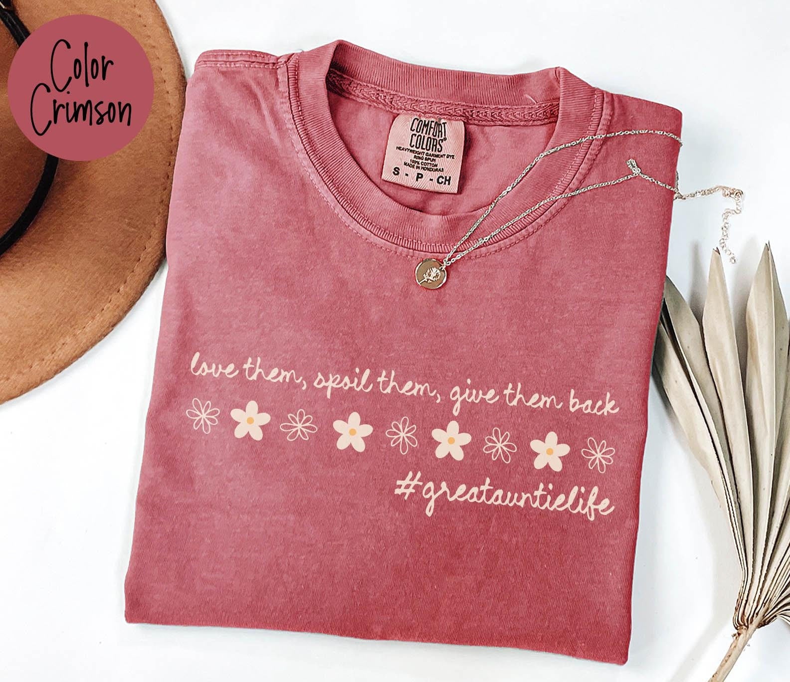 Great Auntie Shirt Aunt Gifts New Great Auntie Gifts Daisy Flowers T Shirt Tshirt Tee for Women Graphic Tee – Easygoing Wear · Must-Have Style