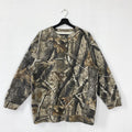 Vintage Real Tree Sweatshirt Real Tree Crewneck Real Tree Camouflage Sweater Pullover Outdoor Real Tree Camo Print Logo Green Large Sweatshirt – Cozy Vibes · Perfect For Daily Wear