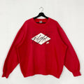 Vintage 90s Air Jordan Nike Sweatshirt Nike Crewneck Nike Swoosh Sweater Pullover Nike Air Sportswear Jumper Nike Swoosh Print Logo XXLarge Sweatshirt – Bold Style · Trending Graphic Apparel
