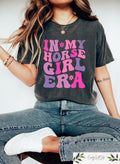 In My Horse Girl Era Shirt Horse Sweatshirt Horse Lover Sweater Jockey T shirt Western Horse Riding Graphic Tee Equestrian Hoodie Hoodie – Aesthetic Look · High-Quality Print