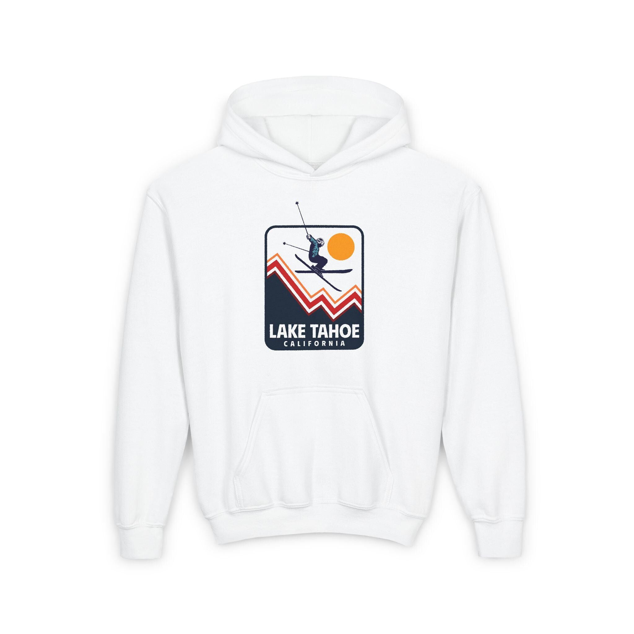 Lake Tahoe California Youth Hoodie Ski Jump Lake Tahoe California Kids Sweatshirt Cute Lake Tahoe California Children39s Pullover Hoodie – Cozy Vibes · Great Gift For Fans