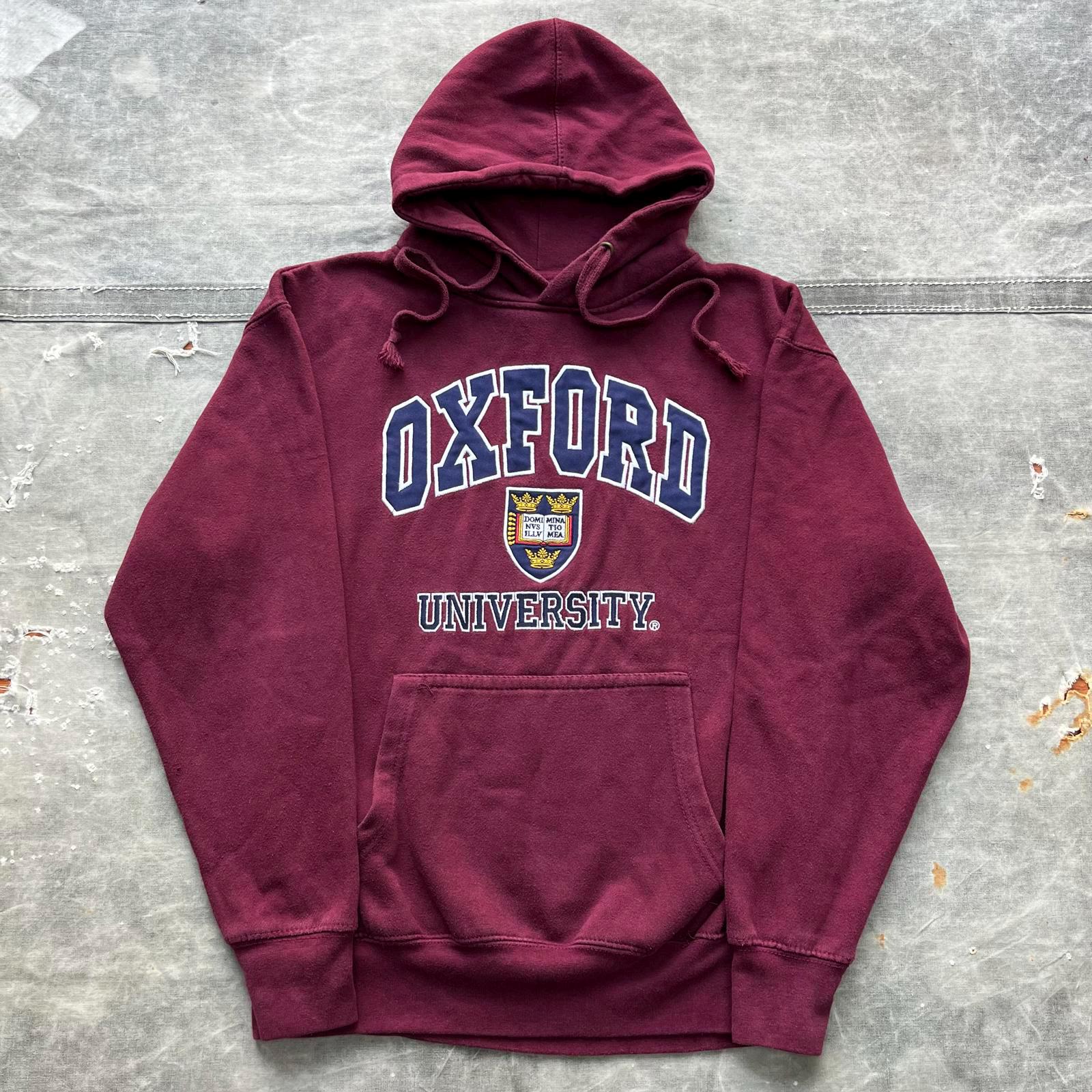 Vintage Y2K Oxford University Embroidered College Hoodie Hoodie – Easygoing Wear · Top Pick For Any Outfit