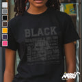 Black History Icons T Shirt Celebrating Legacy Culture MLK Jr Quote Tee Black Pride Shirt Graphic Tee – Soft Feel · High-Quality Print