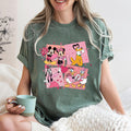 Disney Pink Valentine Shirt Mickey and Friends Disney Trip Tee Valentines Day Gift Disney Valentines Matching Couple Shirt Valentine Tee Graphic Tee – Soft Feel · Great Gift For Fans