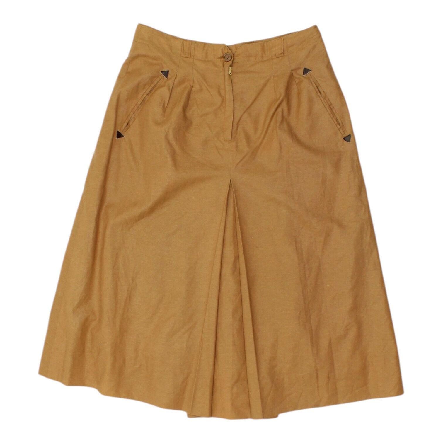 Daniel Hechter Womens Brown Pleated Skirt Vintage High End Designer VTG Graphic Tee – Fan Favorite · Must-Have Style