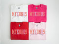 Mykonos Sweatshirt Girls Trip Sweatshirt Vacation Matching Group Crewneck Shirt Long Sleeve Sweatshirt – Fan Favorite · Must-Have Style