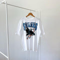 90s San Jose Sharks NHL hockey white t shirt L Graphic Tee – Bold Style · Must-Have Style