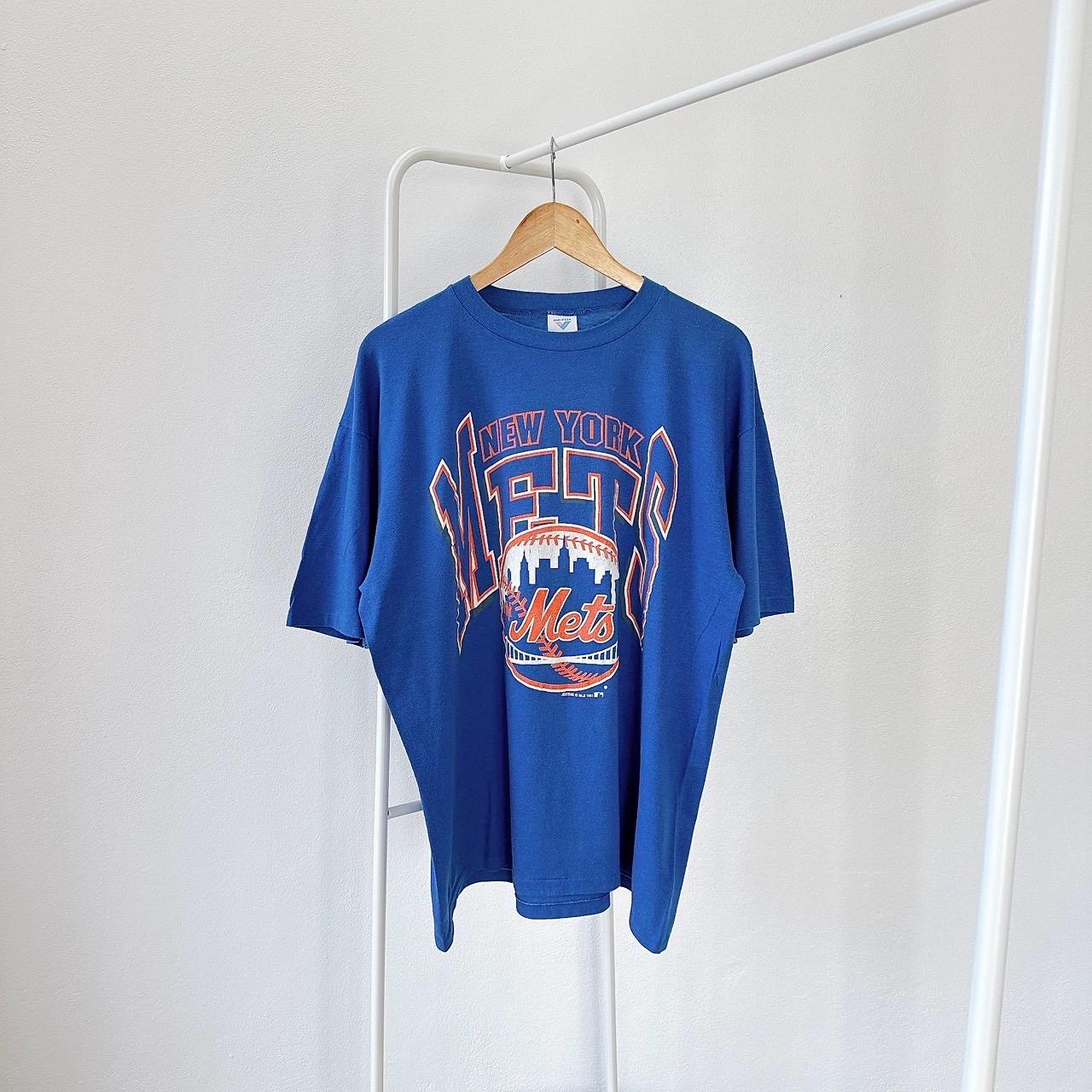 90s New York Mets MLB baseball Artex blue t shirt XL Graphic Tee – Premium Graphic · Perfect For Daily Wear