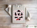 Valentine Black Cat Sweatshirt Black Cat Love Shirt Kitten Valentine Tee Cat Lover Gift Cat Mom Sweater Animal Lover Cat Hoodie Hoodie – Warm & Stylish · Must-Have Style