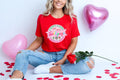 Valentine Cupid Candy Sweet Tee Valentines Candy Tee Cupid Tee Valentine Party Shirt Valentines Day Tee Women Valentine Gift Graphic Tee – Feel-Good Design · Perfect For Daily Wear