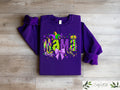 Coquette Mardi Gras Mama Sweatshirt Mardi Gras Mama T shirt Mardi Gras Party Shirts Fat Tuesday Tee Trendy Mom Mardi Gras Gift Sweatshirt – Fan Favorite · Must-Have Style