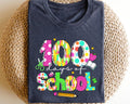 100 Days of School Shirt 100th Day Celebration Shirt Back to School Shirt Teacher Gift Graphic Tee – Premium Graphic · Perfect For Daily Wear