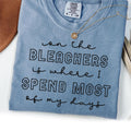 Baseball Shirt Baseball Dad Shirt Baseball Mom Baseball Coach Coaches Gift Baseball Gifts On the Bleacher is where I spend my days Graphic Tee – Cozy Vibes · Trending Graphic Apparel