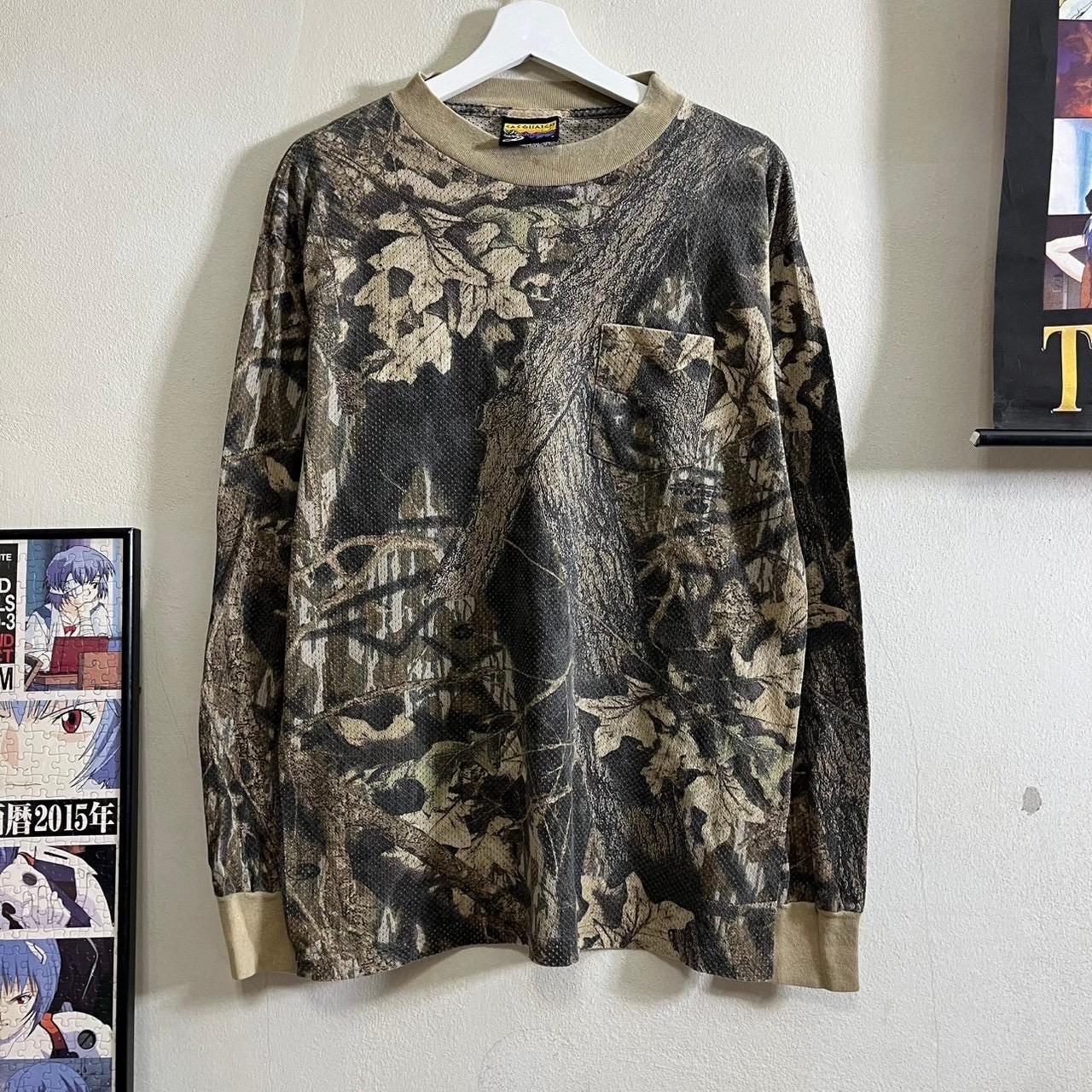 Vintage Real Tree Longsleeve shirt Graphic Tee – Premium Graphic · Great Gift For Fans