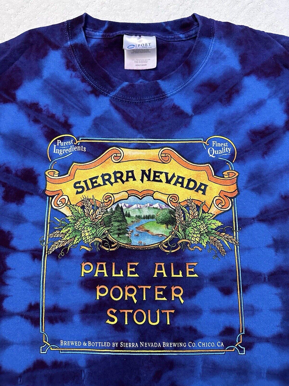 Vintage 2000s Y2K Sierra Nevada Pale Ale Porter Stout Tie Dye Art T Shirt M NEW Graphic Tee – Everyday Comfort · High-Quality Print