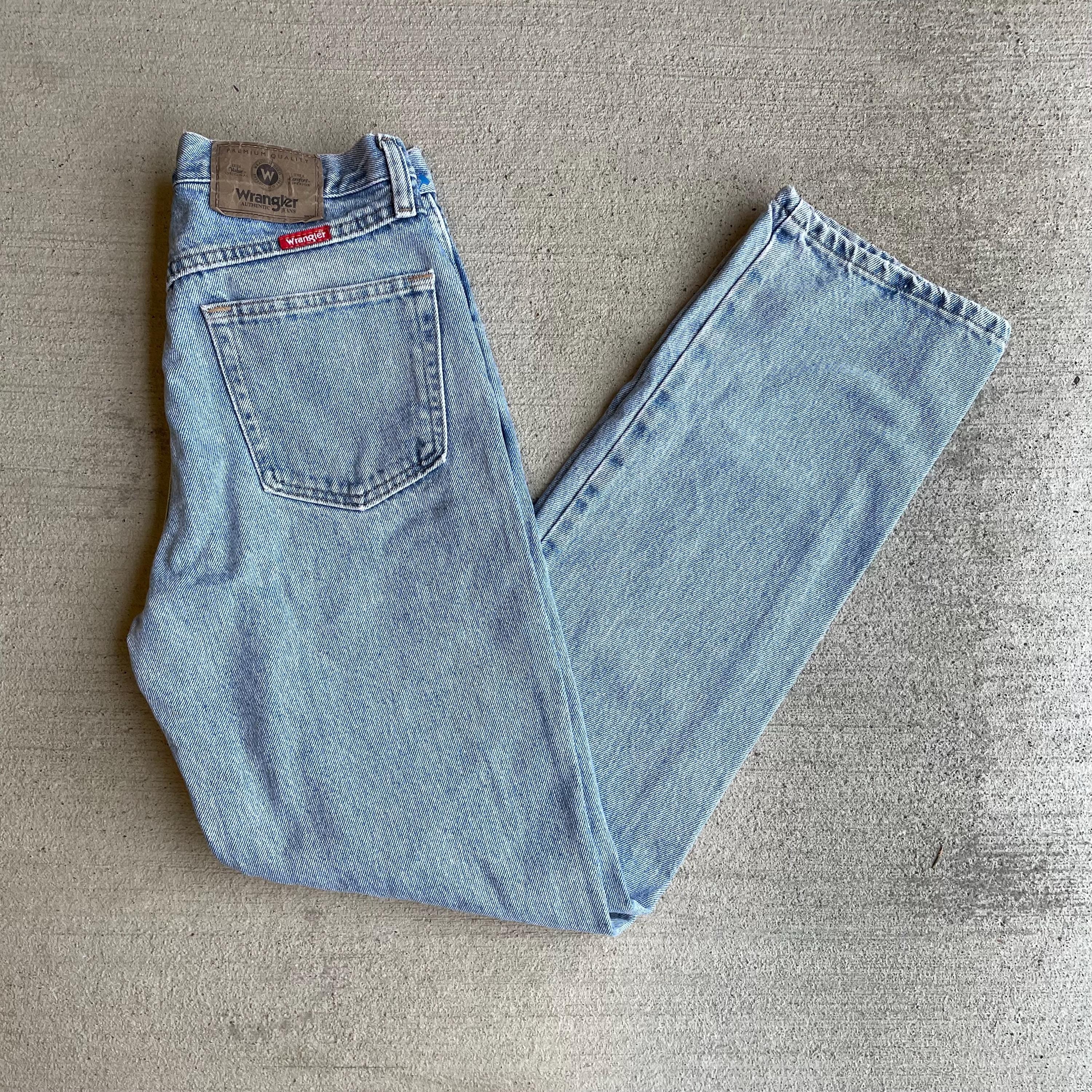 90s vintage wrangler mid rise straight leg relaxed fit light wash jeans Graphic Tee – Cozy Vibes · Perfect For Daily Wear