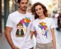 His Carl Her Ellie Shirts Carl And Ellie Shirts Up Couple Tshirt Disney Couple Gift Shirt Disney Honeymoon Tee His and Hers Mr and Mrs Graphic Tee – Soft Feel · Must-Have Style