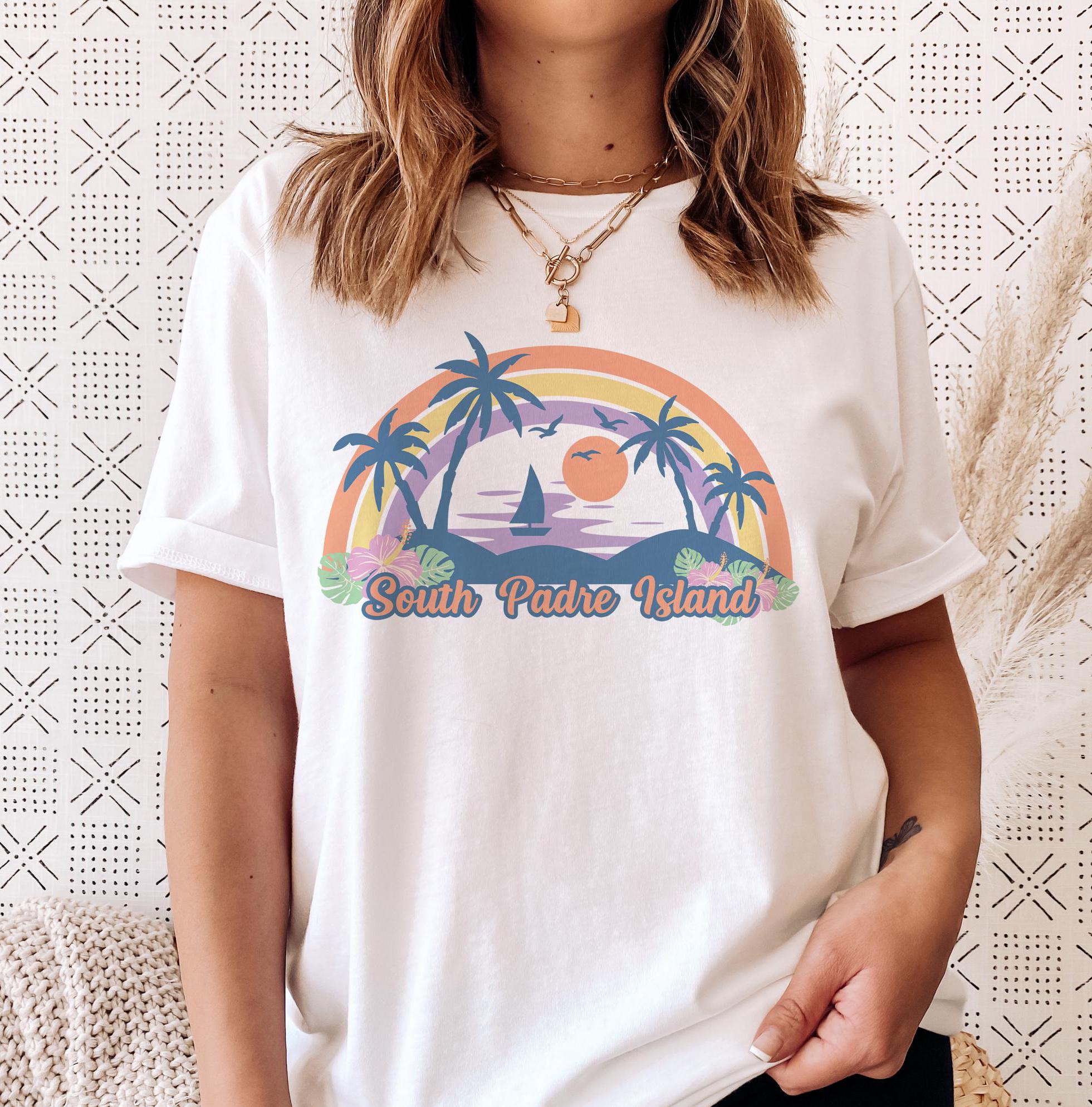 South Padre Island Texas TShirt Retro Beach Unisex South Padre Island Shirt Personalization Available Graphic Tee – Cozy Vibes · Trending Graphic Apparel
