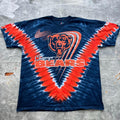 Vintage Y2K Liquid Blue Chicago Bears AOP Double Sided Shirt Graphic Tee – Easygoing Wear · High-Quality Print