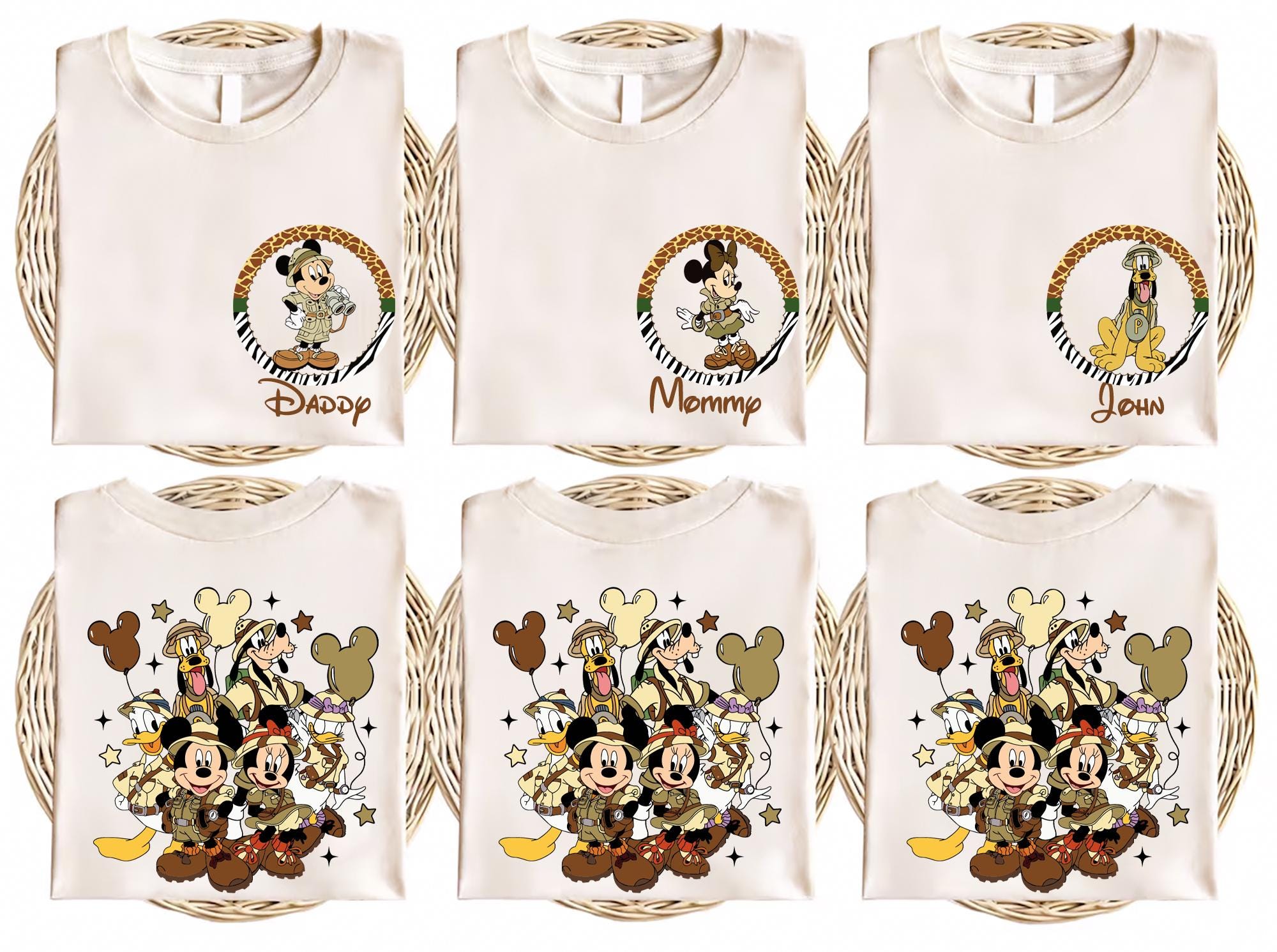 Personalized Disney Mickey Safari Shirt Disney Family Trip Tee Vacay Mode T Shirt Custom Animal Kingdom Shirt Disney Safari Trip Gift Tee Graphic Tee – Bold Style · Top Pick For Any Outfit