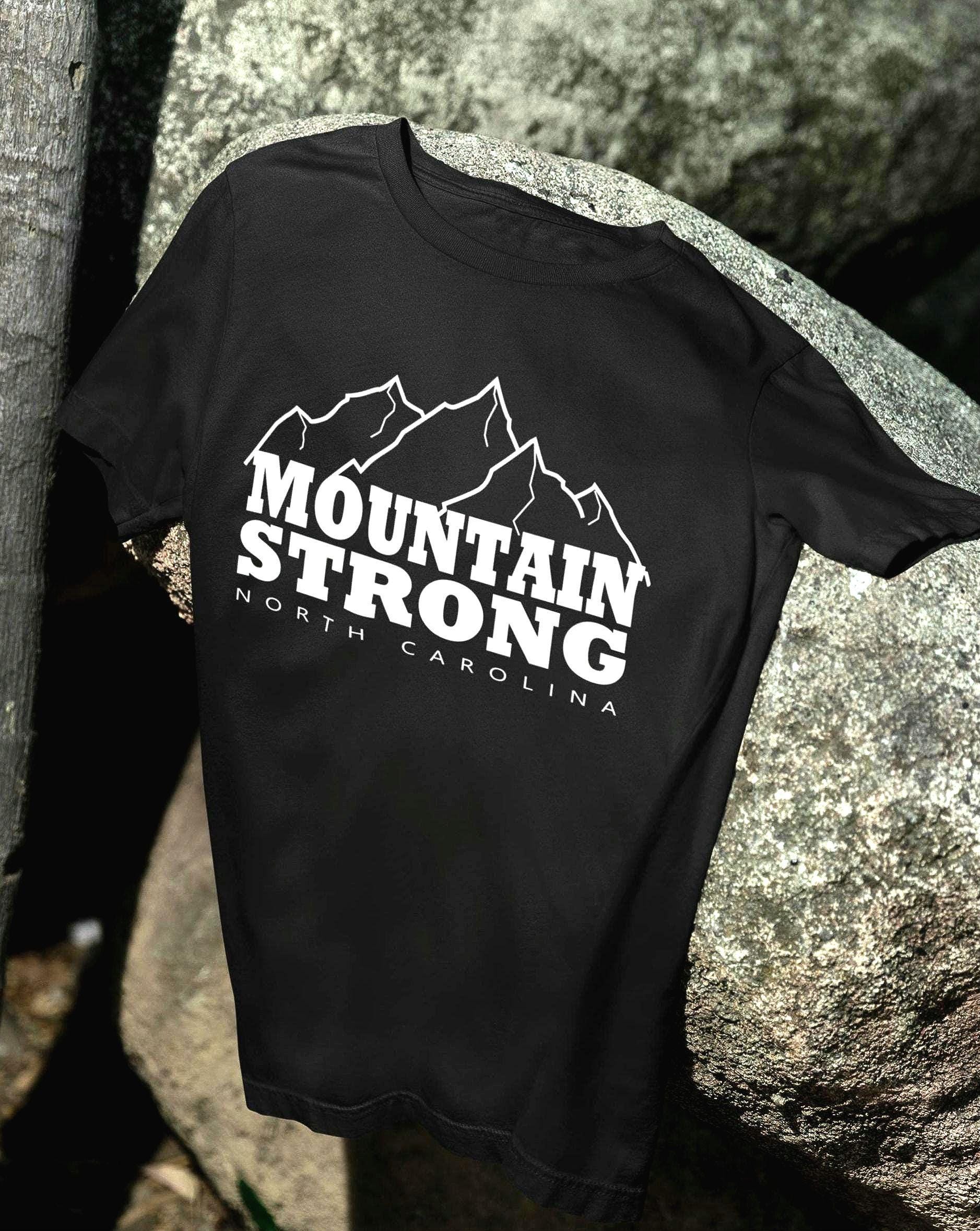 Mountain Strong Appalchia Unisex T shirt Mountain Tee Outdoor Adventure Shirt Nature Lover Gift Mountain Apparel Hiking Graphic Tee – Easygoing Wear · Top Pick For Any Outfit