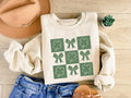 Coquette St Patrick39s Day Bow Sweatshirt St Patrick39s Day Shirt Lucky Shamrock Shirt St Patricks Gift trendy women39s shirts trendy tee Sweatshirt – Easygoing Wear · Must-Have Style