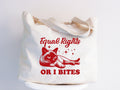 Equal Rights or I Bites Bag Rights Tote Bag Lgbtq Gift Tote Bag Eco Friendly Funny Feminist Bag Canvas Tote Bag Funny Cat Tote Bag Tote Bag – Fan Favorite · Must-Have Style