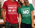 Where39s My Ho At Matching Ugly Christmas Sweater Funny Couples Christmas Sweatshirt Humorous Couples Ugly Christmas Couples Christmas Tee Sweatshirt – Soft Feel · Perfect For Daily Wear