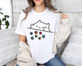 Cat Throwing Dice Shirt Cute Cat Sweatshirt Tabletop RPG Tabletop Games RPG Tee Role Playing Game Shirt Dungeon Master Tee Sweatshirt – Easygoing Wear · Trending Graphic Apparel