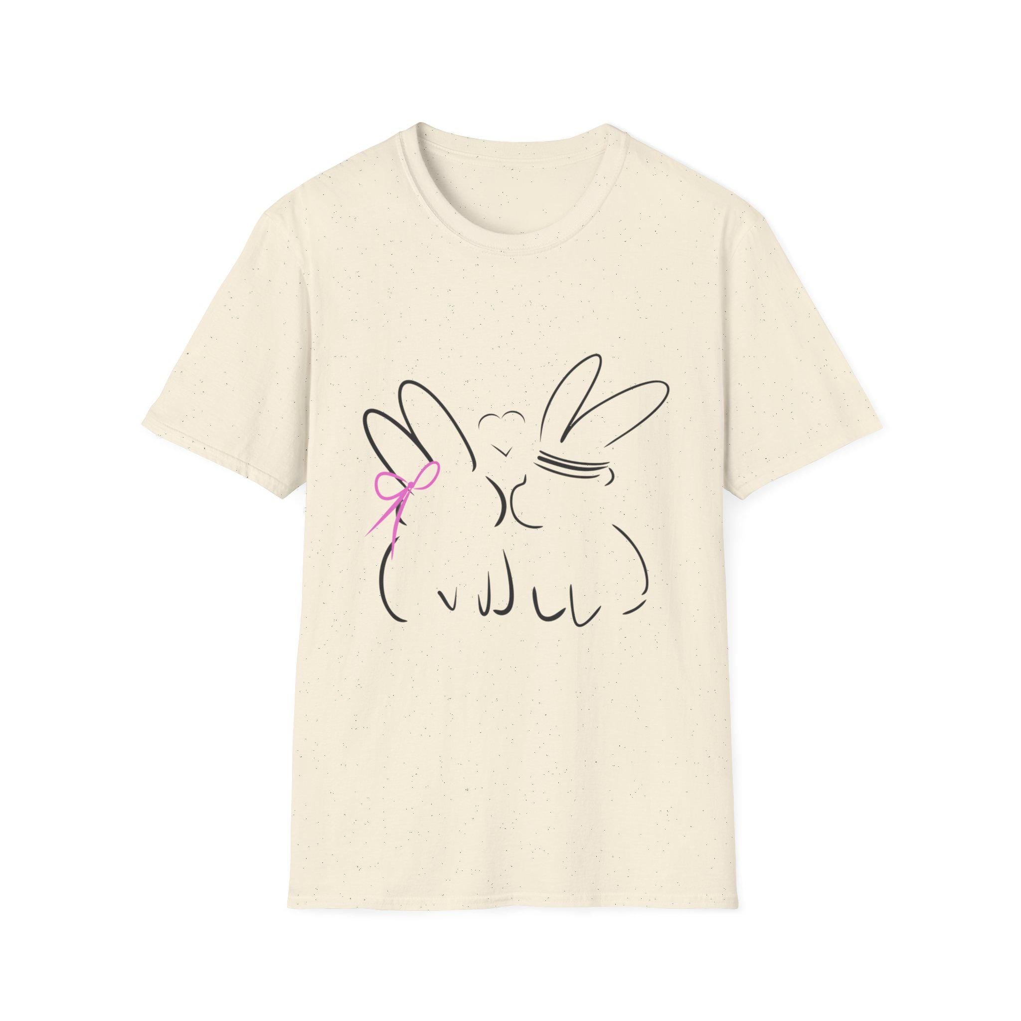 Bunny Loves T Shirt Funny Bunny Shirt Cute Rabbit Lover Tee for Pet Owner Gift Sarcastic Easter Shirt Funny Gift for Bunny Owner Graphic Tee – Easygoing Wear · Perfect For Daily Wear