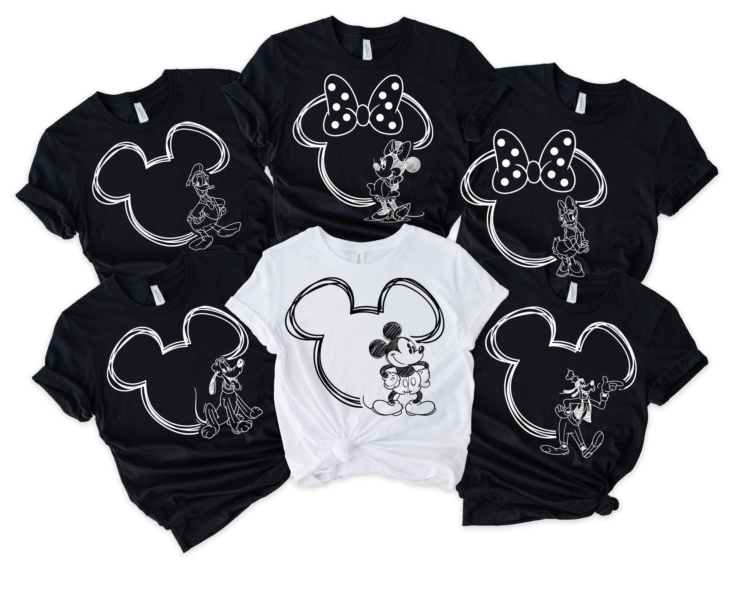 Disney Couple Shirt Family Disneyworld Sweatshirts Disney Squad Shirt Couple Mickey Shirt Mickey and Minnie Shirt Personalized Gift Sweatshirt – Easygoing Wear · Great Gift For Fans