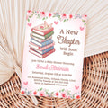A New Chapter Will Soon Begin Baby Shower Invitation Books Baby Shower Girl Baby Shower Invite Library Baby Shower Book Theme Shower STK2 Graphic Tee – Warm & Stylish · High-Quality Print