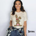 Trendy Easter T Shirt Easter Bunny Leopard Print Cotton Tail Girly Spring Floral Bunny Cute Easter Gift Short Sleeve Tee Graphic Tee – Premium Graphic · Great Gift For Fans