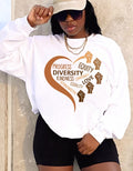 Progress Equality Strength Love Shirt BML Sweatshirt for Social Justice Human Rights Shirt Black History Month T Shirt Kindness Equity Tee Sweatshirt – Warm & Stylish · High-Quality Print
