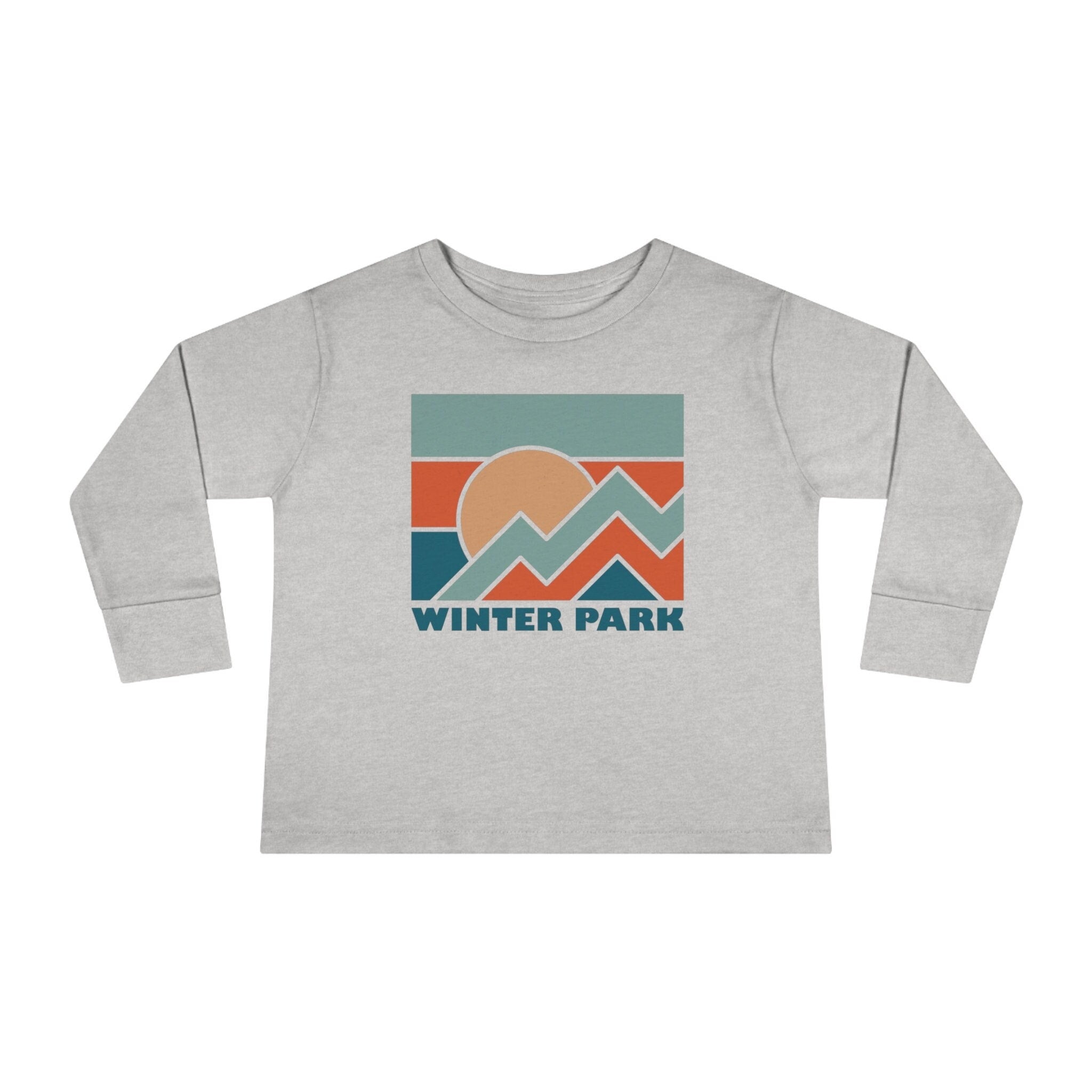 Winter Park Colorado Toddler Long Sleeve Shirt Retro Unisex Toddler Winter Park T Shirt Personalization Available Graphic Tee – Bold Style · Great Gift For Fans