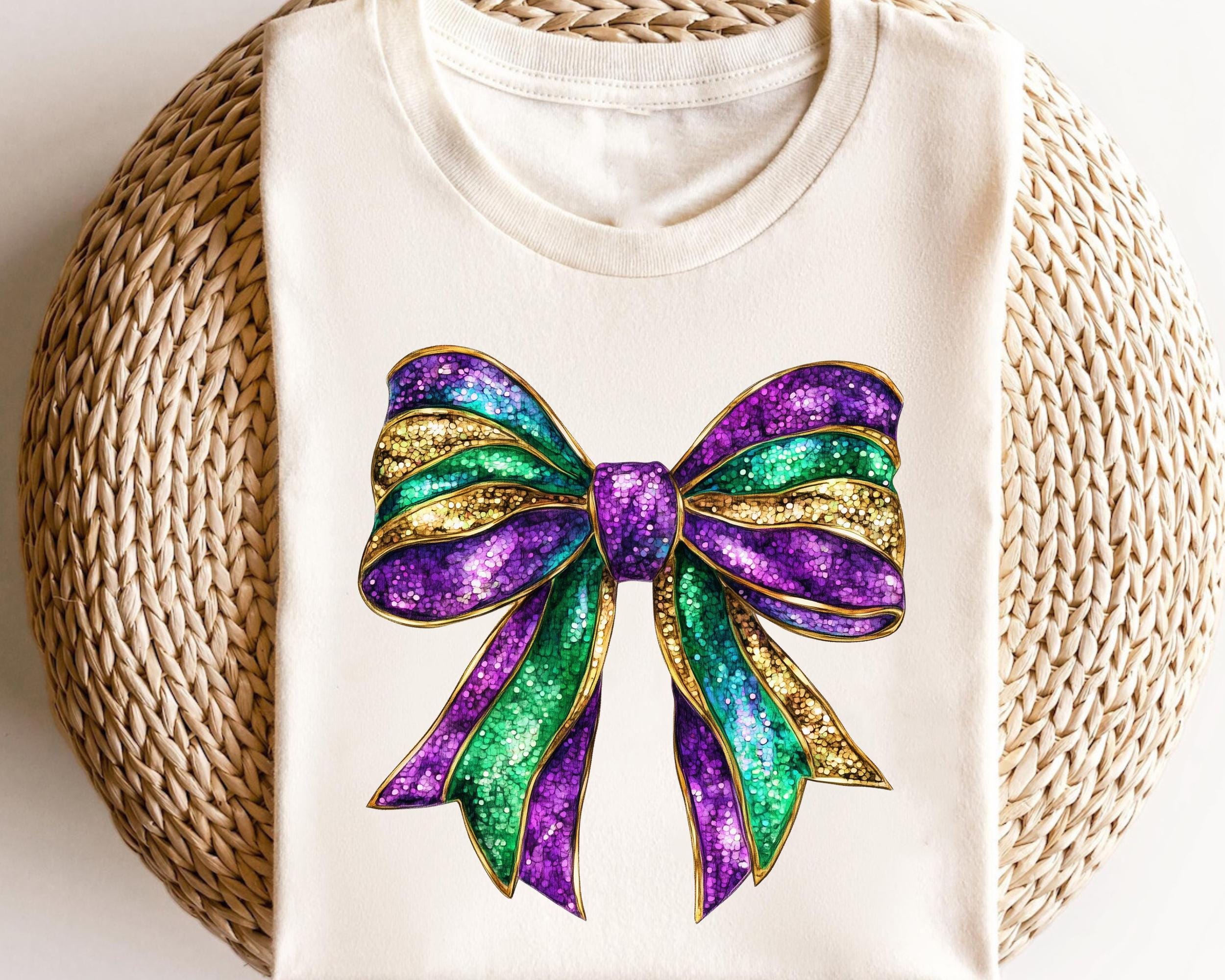 Coquette Mardi Gras Bow Sweatshirt Retro Mardi Gras Shirt Mardi Gras Bow Shirt Coquette Bow T Shirt Bow Mardi Gras Gifts Sweatshirt – Everyday Comfort · Great Gift For Fans
