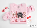 Newfoundland Dog Valentine39s Day Sweatshirt Valentines Newfoundland Dog Gifts Dog Mom Crewneck Shirt Long Sleeve Sweatshirt – Warm & Stylish · Must-Have Style