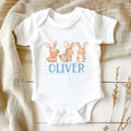 Bunny Boy Bodysuit Easter Boy Shirt Easter Bunny Shirt Boy Easter Outfit Easter Baby Bodysuit Baby Shower Gift Baby Boy Easter Gift Baby Graphic Tee – Feel-Good Design · Must-Have Style