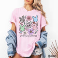 Speech Language Pathologist Easter Shirt SLP Tshirt Speech Therapy Speech Pathology Spring Easter Bunny Tee SLP Gift Graphic Tee – Bold Style · Top Pick For Any Outfit