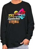 Appalachia Strong Tee Unisex Long Sleeve T Shirt Mountain Lover Gift Southern Pride Shirt Hurricane Shirt Carolina Gift Graphic Tee – Soft Feel · Great Gift For Fans