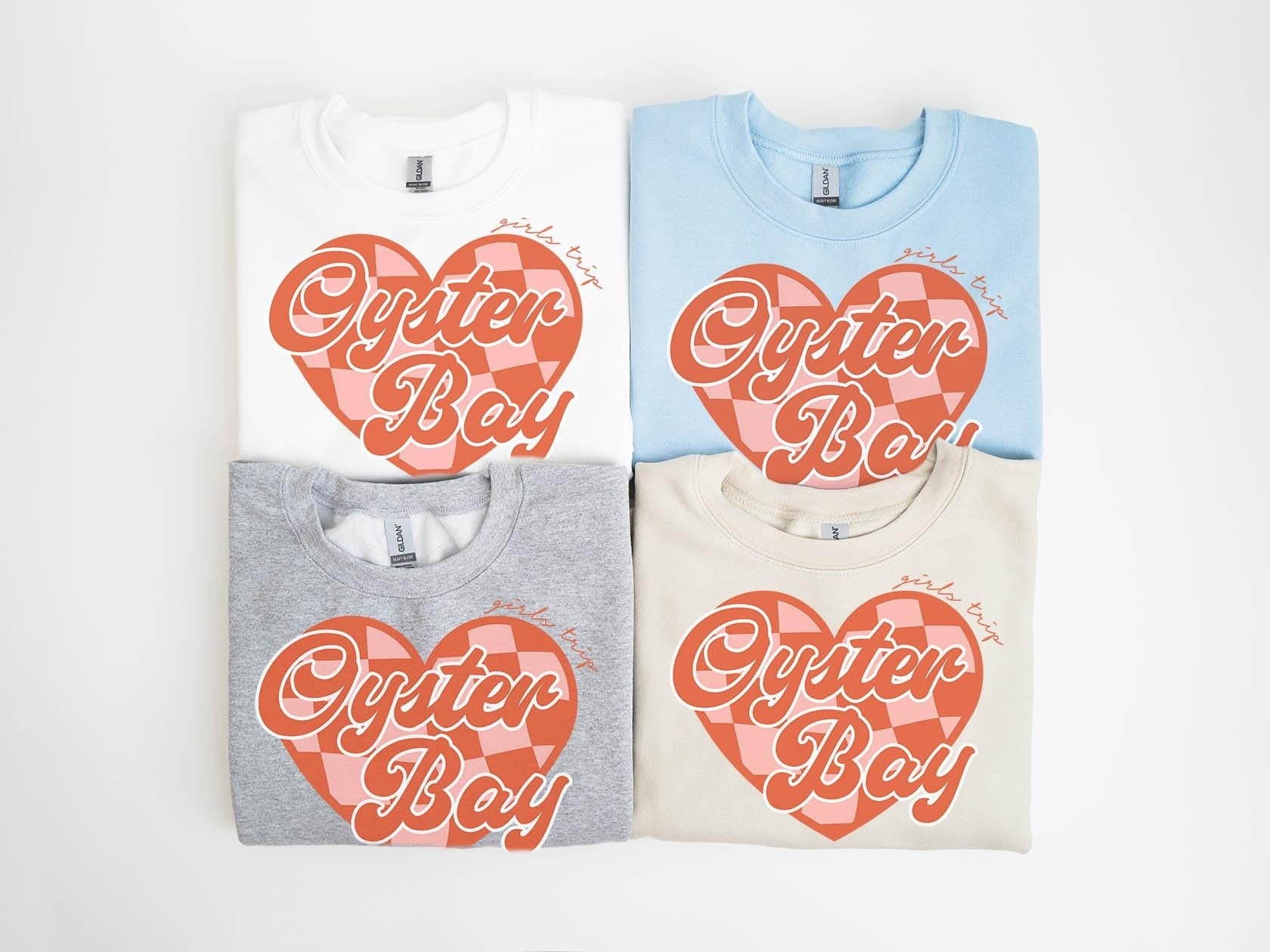 Oyster Bay New York NY Girls Trip Sweatshirt Girls Trip Favors Friends Trip Sweatshirt Matching Gifts Group Crewneck Shirt Long Sleeve Sweatshirt – Easygoing Wear · Top Pick For Any Outfit