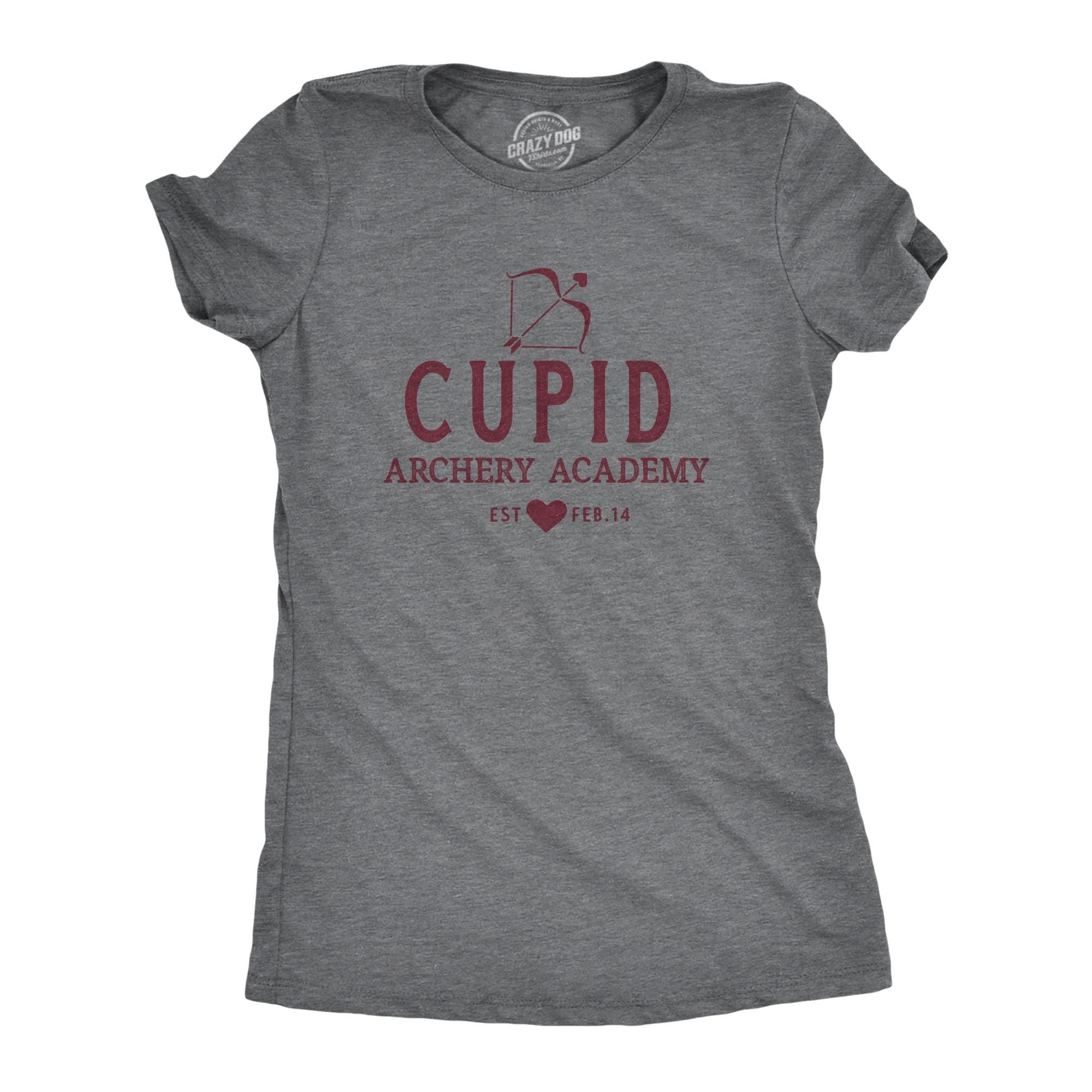 Cupid Archery Academy Cupid Arrow Shirt Funny Womens Valentines Day TshirtsFunny Shirts VDay Shirts Dating Myself Galentines Day Graphic Tee – Feel-Good Design · Trending Graphic Apparel