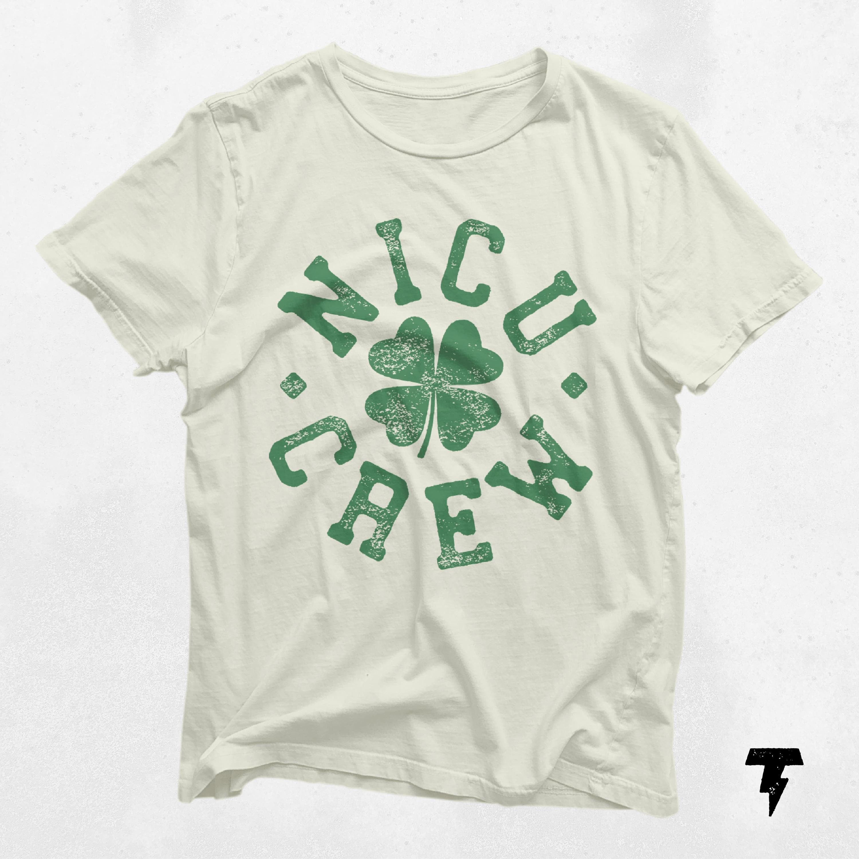 NICU Nurse Crew Saint Patricks Day Shirt NICU St Patricks shirt Neonatal Intensive Care Nurse Tee Neonatal ICU Nurse Valentines Shirt Graphic Tee – Soft Feel · Great Gift For Fans