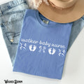 Mother Baby Nurse Shirt Mother Baby Nurse Tee MBU Coquette Bow Labor and Delivery LD RN OB Postpartum Nurse Gift Graphic Tee – Cozy Vibes · High-Quality Print